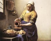 约翰尼斯 维米尔 : The Milkmaid